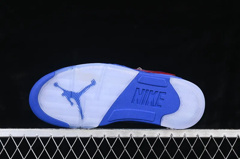 All categories Air Jordan Jordan series basketball shoes Air Jordan 5 Awake NY x Air Jordan 5 Retro AJ5 Joe 5 racing blue DV4982-400